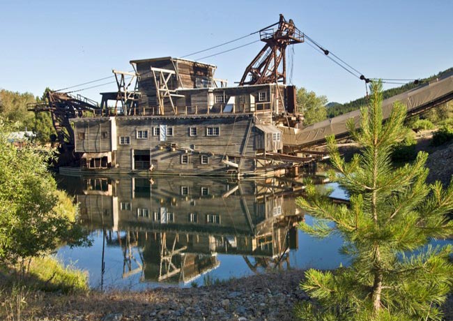 Sumpter Valley Dredge - Sumpter Valley Dredge State Heritage Area, Oregon